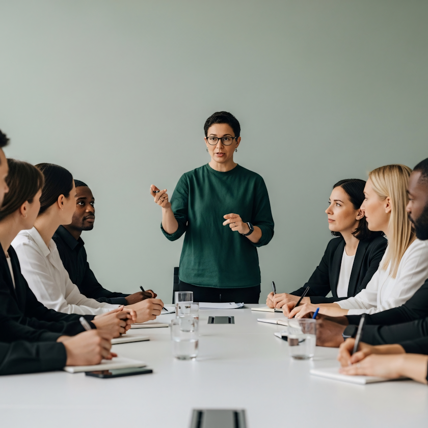 Professional Meeting Scene-1